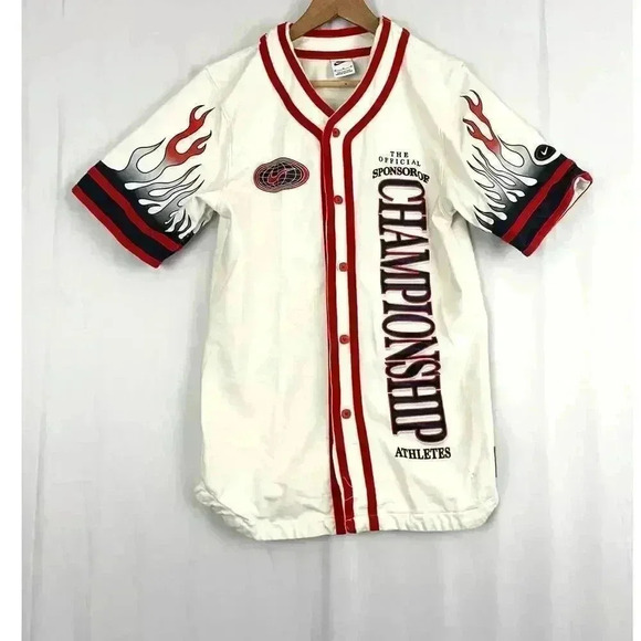 Nike Americana Championship Baseball Jersey MEDIUM Men's Shirt - Picture 1 of 11